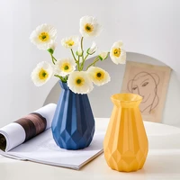 creative origami vase nordic home living room decoration glass vase cachepot for flowers room decoration glasses for plants gift