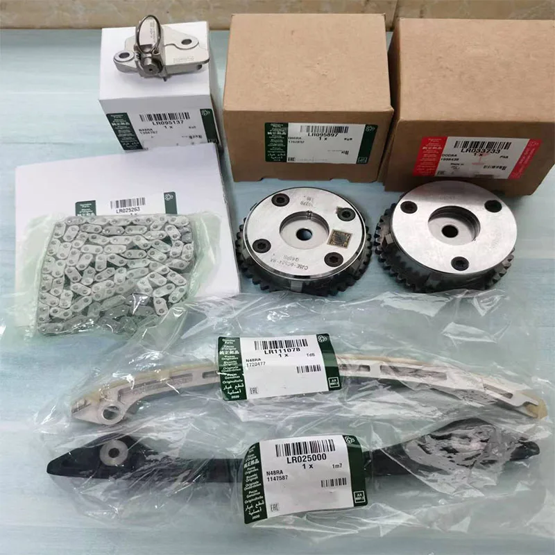 

Tensioner, Synchronous chain guide arm, Intake and exhaust wheel FOR Land Rover LR2 Aurora RRS 2.0L 16V LR025000 LR011078 LR0252