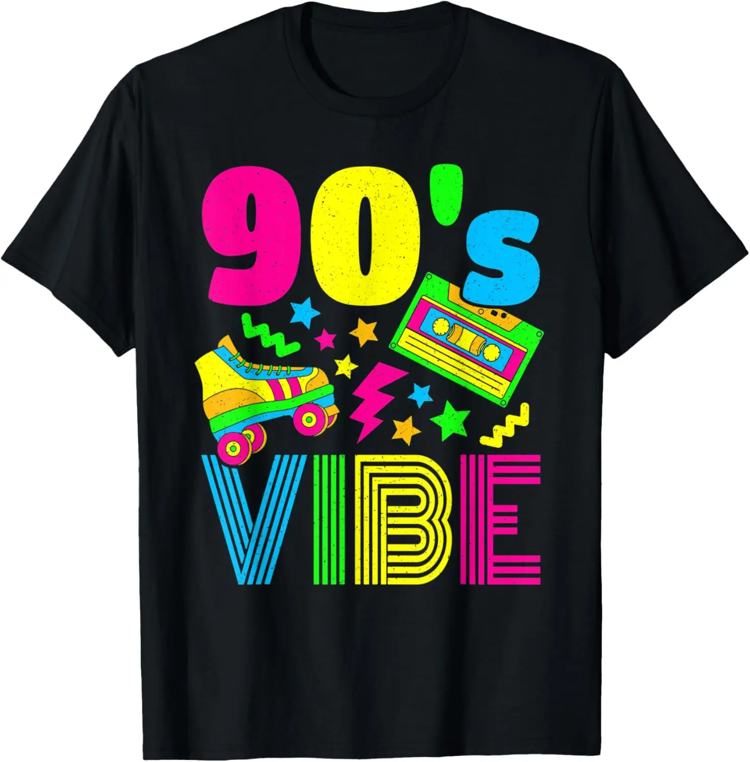Футболка 90-х годов Vibe 1990s Fashion Nineties Theme Party