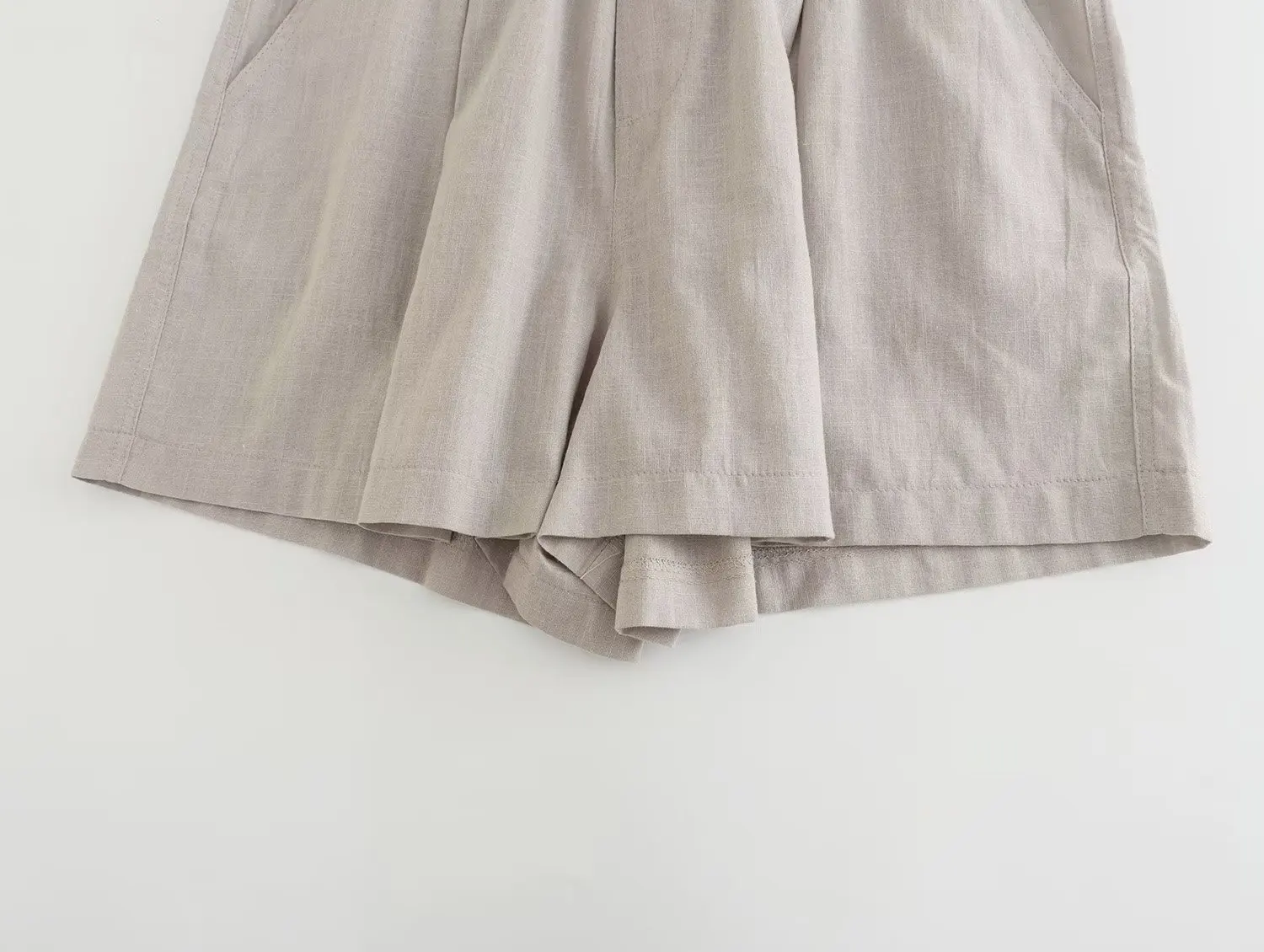 Withered Japanese Solid Color Loose Bermuda Shorts Fashion Simple Summer Casual Harem Shorts Women