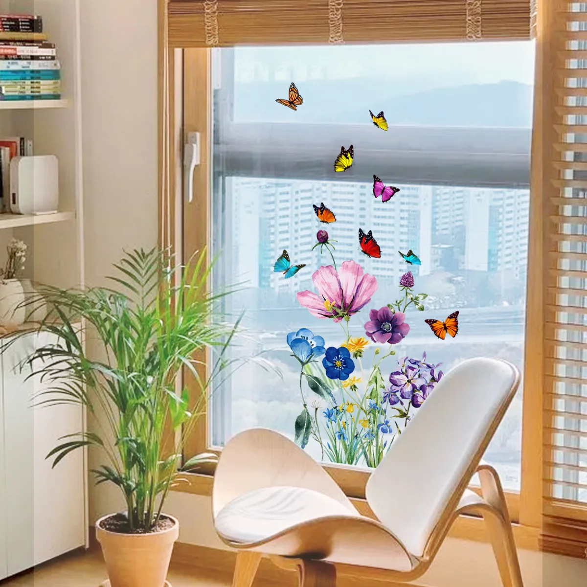 

Wall Stickers Flowers Decal Interior Decorative Self Adhesive Vinyl Wallpaper Home Live Room Furniture PVC Design