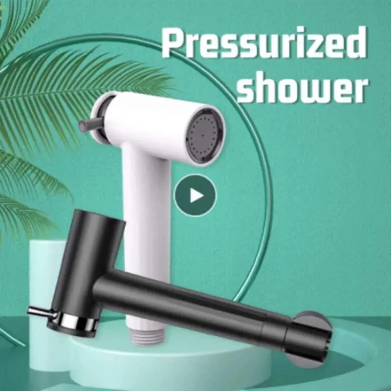 

Portable Toilet Bidet Tap Handheld Shower Sprayer Female Hygeian Flushing Device Cleaning Faucet Spray Gun Bathroom Accessories
