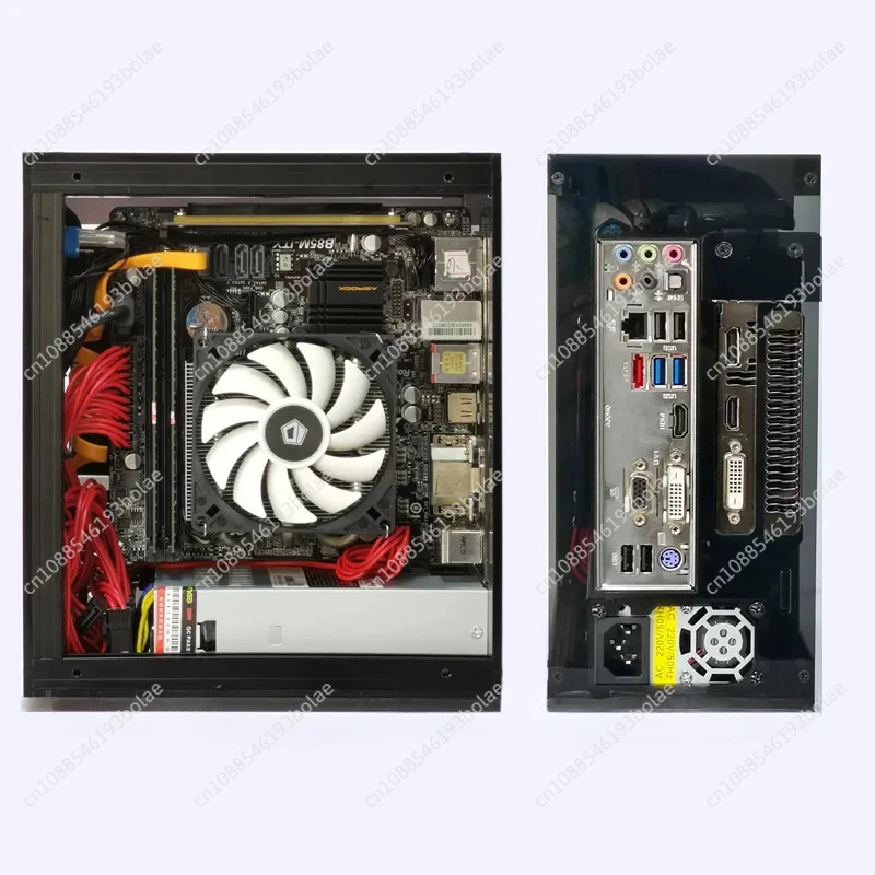 A31S mini itx боковое прозрачное шасси небольшой блок питания 1u Шасси А4 неалюминиевый