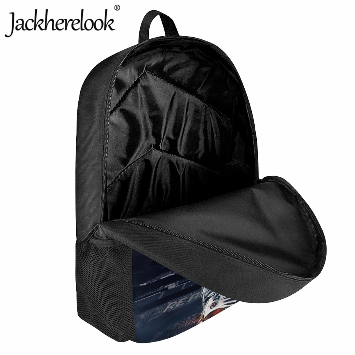 Jackherelook Boys School Bags Soccer Star 3D Printing Fashion School Book Bags For Children Men's Casual Backpack Laptop Bags