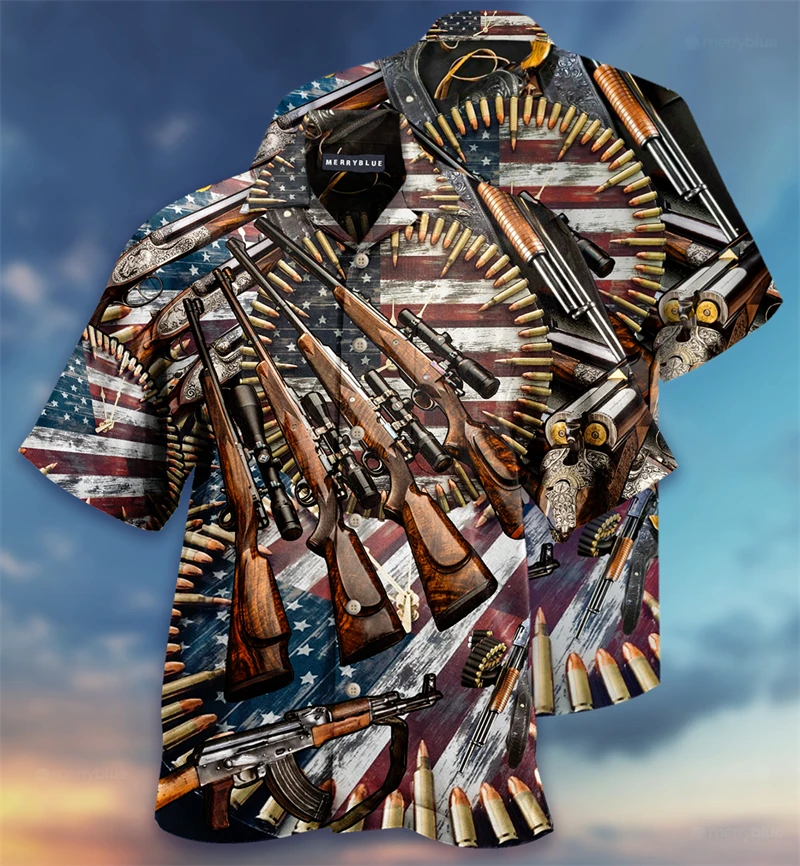 

Summer Truck Printed Men's Shirts Cartoon Funny Hawaiian Shirts For Men Beach Vacation Style Top Tee Streetwear Men's Clothing