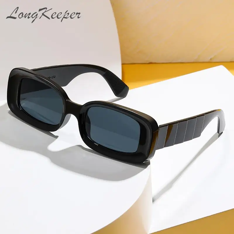 

2023 Small Rectangle Women's Luxury Sunglasses Square Vintage Brand Designer Travel Sun Glasses Female Eyewear Anti-Glare UV400