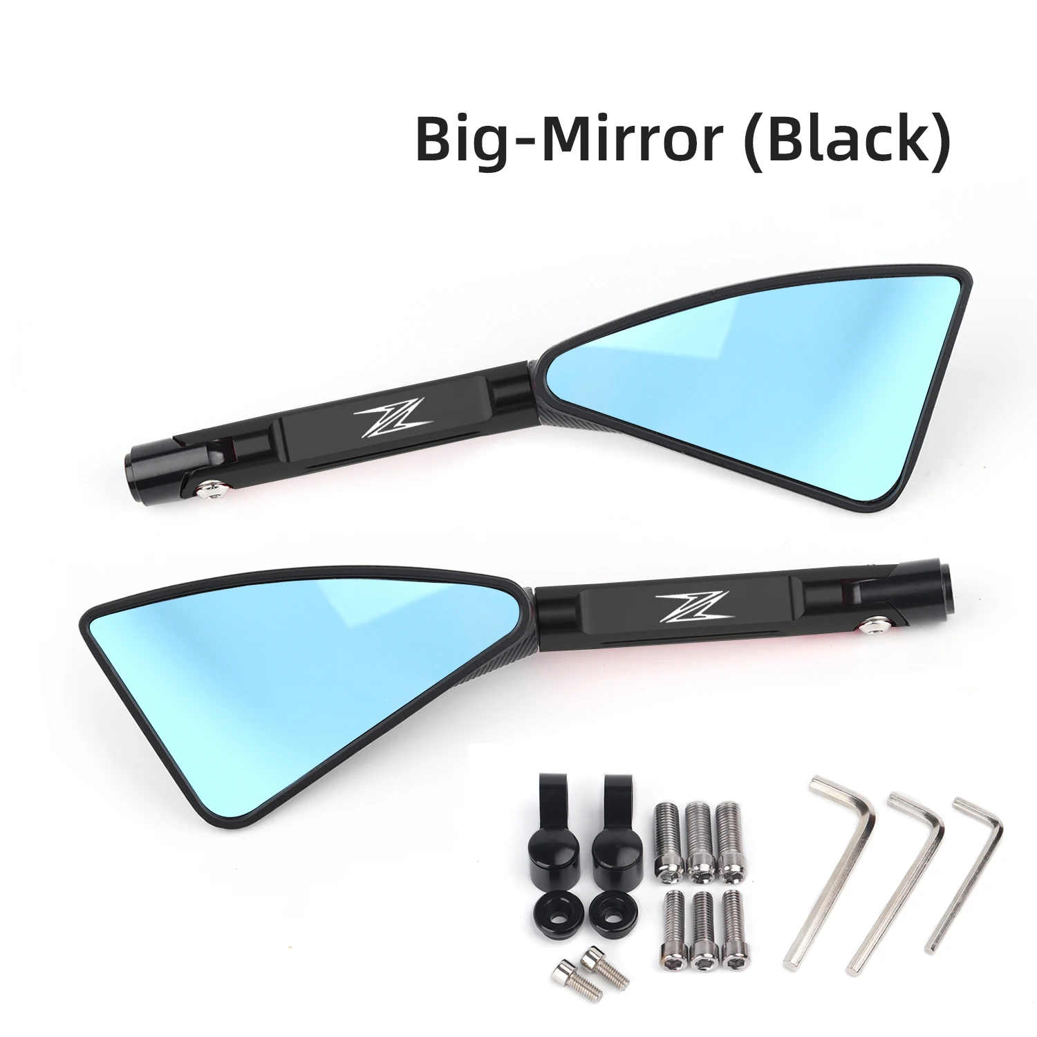 Универсальное мотоциклетное зеркало заднего вида с ЧПУ для kawasaki Z900 Z1000 Z800 Z750 Z650 Z300