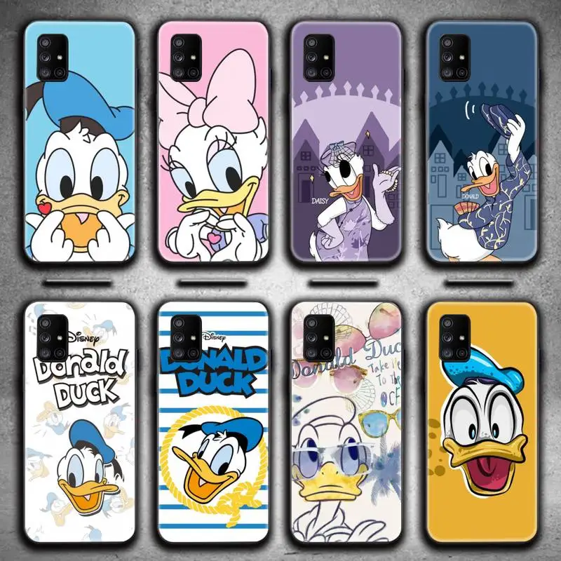 

Donald Duck Phone Case For Samsung Galaxy A52 A21S A02S A12 A31 A81 A10 A30 A32 A50 A80 A71 A51 5G