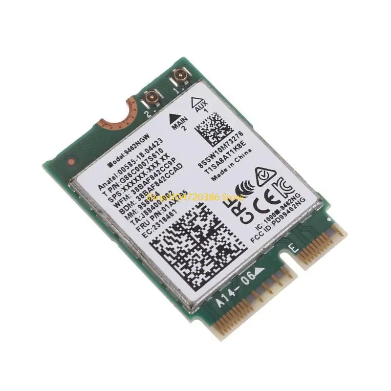 Фото Двухдиапазонный адаптер Wi-Fi K0EA Wireless-AC для 9462NGW CNVI NGFF M.2 E с Bluetooth-совместимой картой 5.0 №4