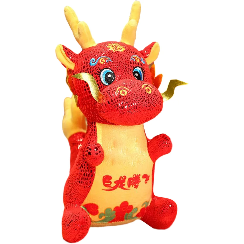 

Household Stuffed Dragon Adorable Children Toy Decorative Dragon Toy Kids Supply