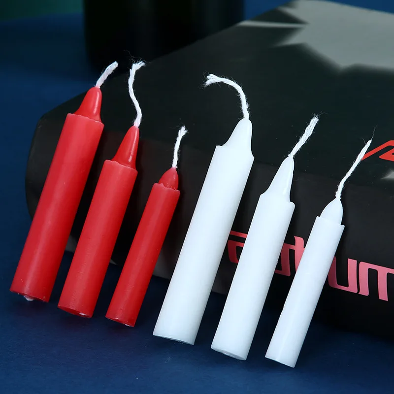 10 шт. маленькие красные свечи для украшения дома