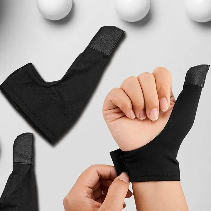 Носки для боулинга защита большого пальца правая перчатка компактная и легкая 2x