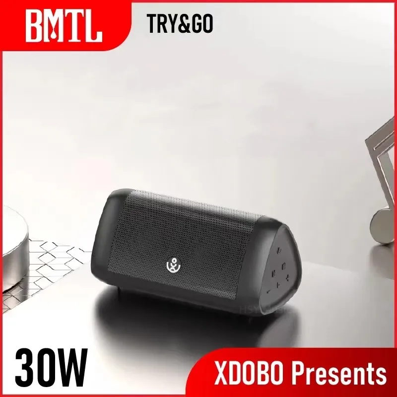 

XDOBO 30 Вт высокомощный уличный IPX7 домашний портативный музыкальный центр Bluetooth динамик беспроводной динамик с FM/TWS/Push для разговора