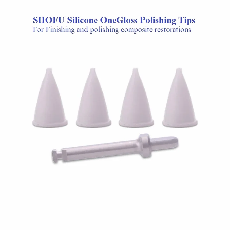 Резиновый шлифовальный круг для полировки зубов SHOFU SILIONE ONEGLOSS одношаговый