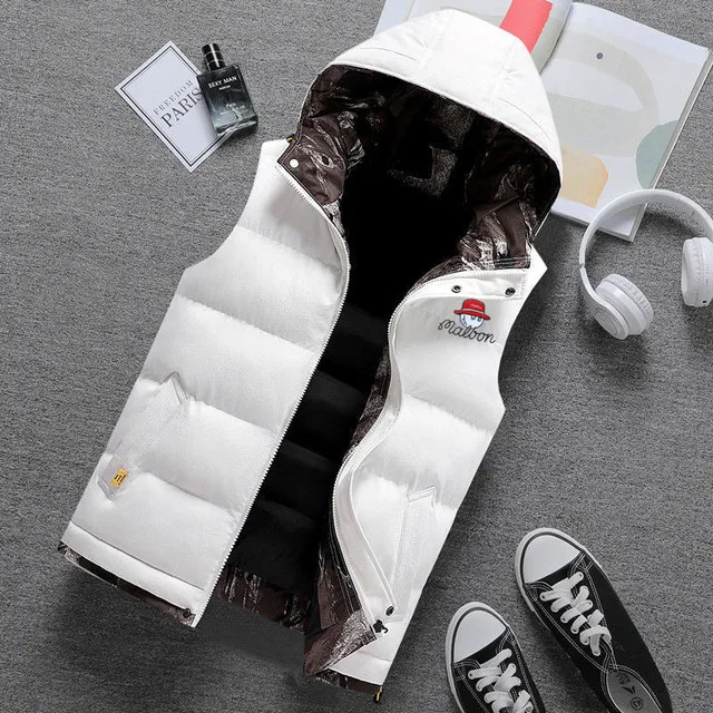 

Зимние куртки для гольфа, жилет для мужчин, одежда, белый утиный пух, жилет, ветрозащитная теплая одежда для гольфа светильник кие мягкие муж...