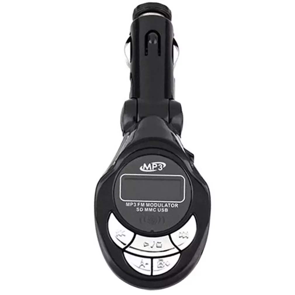 Радиоуправляемый 4 в 1 ЖК Автомобильный MP3 плеер беспроводной FM-передатчик