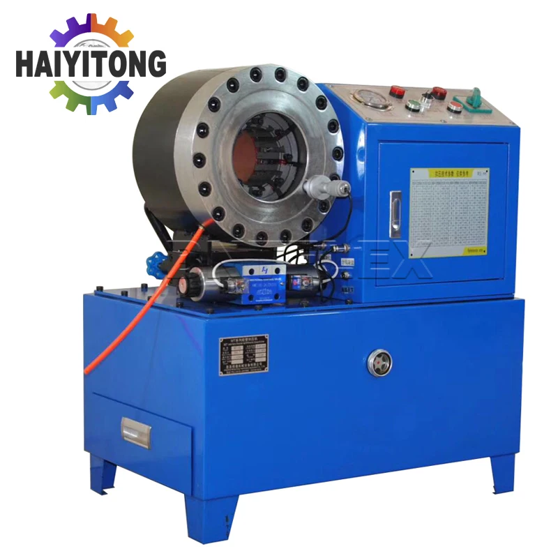 Гидравлическая ОБЖИМНАЯ машина для шлангов грузовиков DX68 DX69