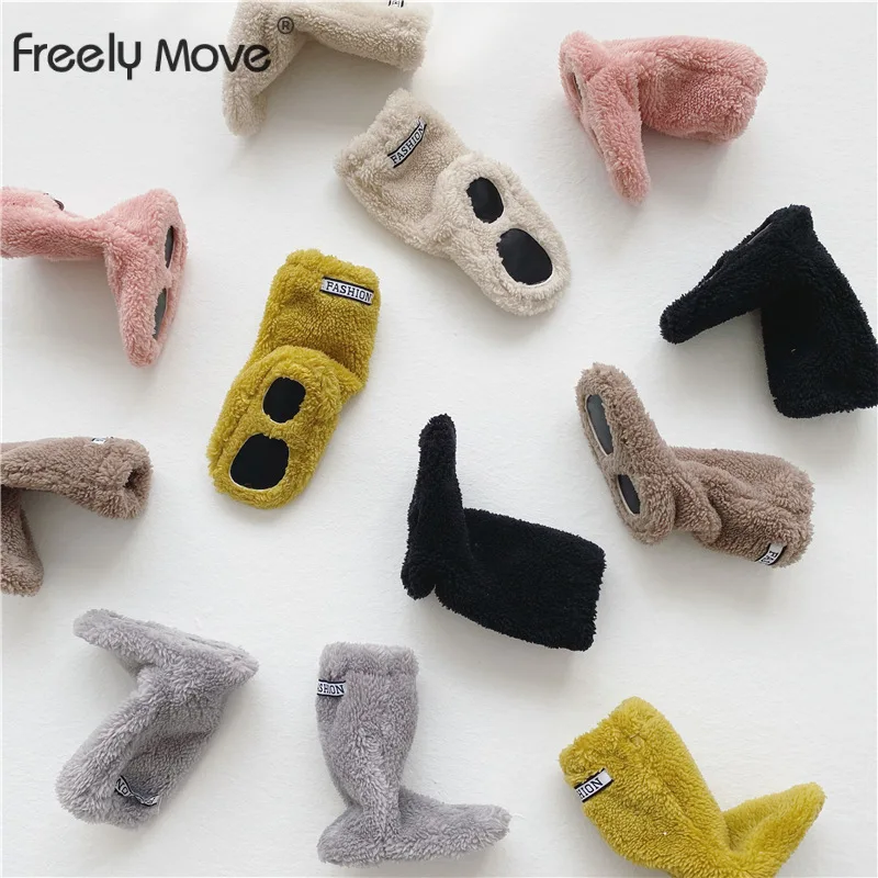 

Freely Move Baby Anti Slip Floor Socks Autumn Winter Newborn Warm Thick Fleece Socks New Born Baby Girl Boy Infant Indoor Sock
