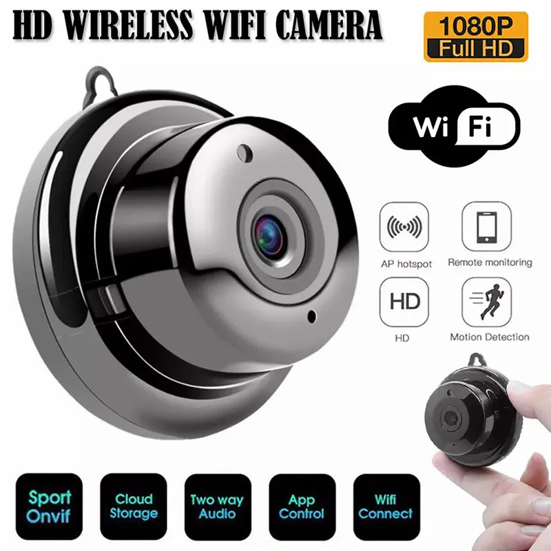 Мини-IP-камера HD 1080P с поддержкой Wi-Fi для системы видеонаблюдения - купить по