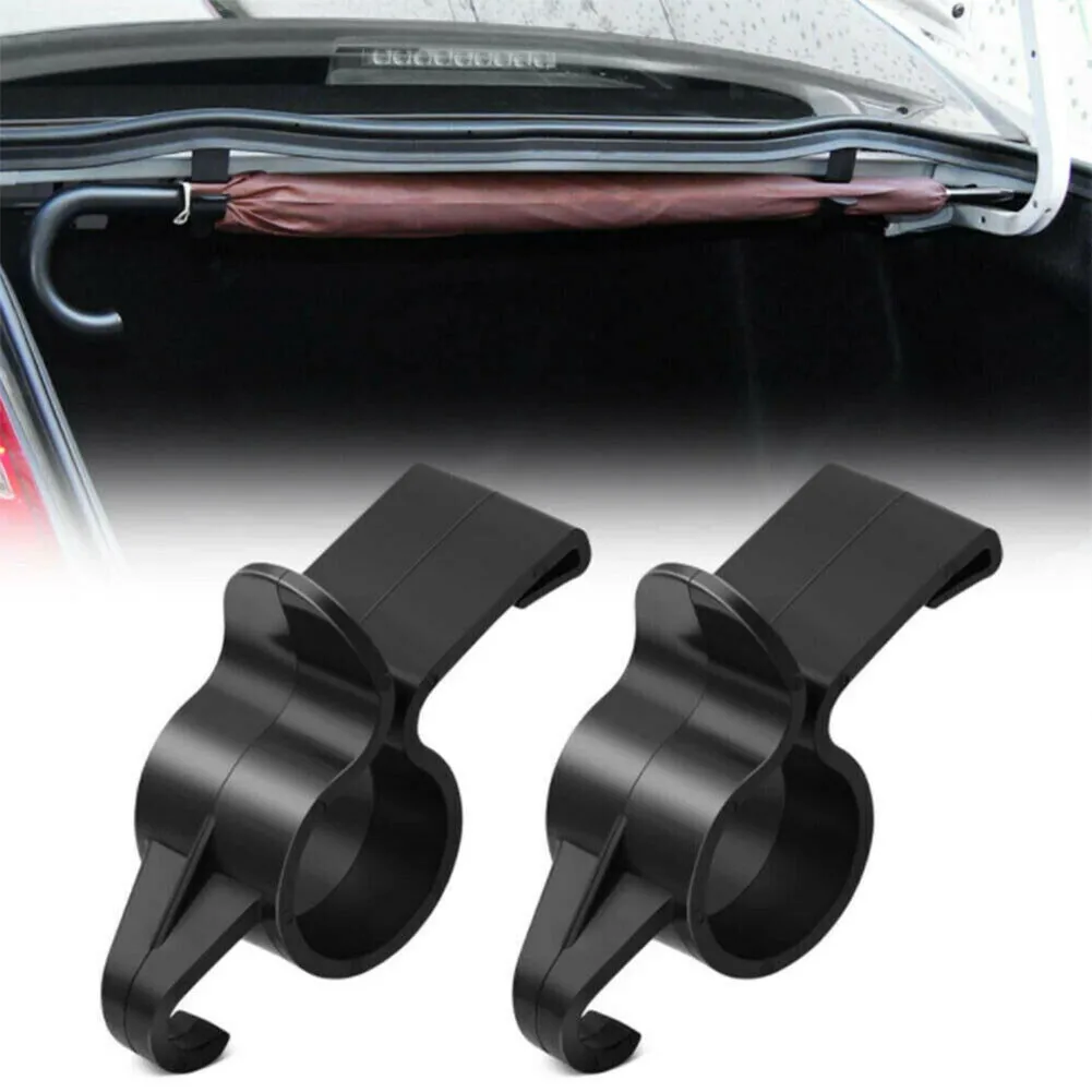 

2 Pcs Car Trunk Hook Towel ​umbrella Holder Clothes Rack Auto Interior Accessories Car Organizer Storage Hook Universal