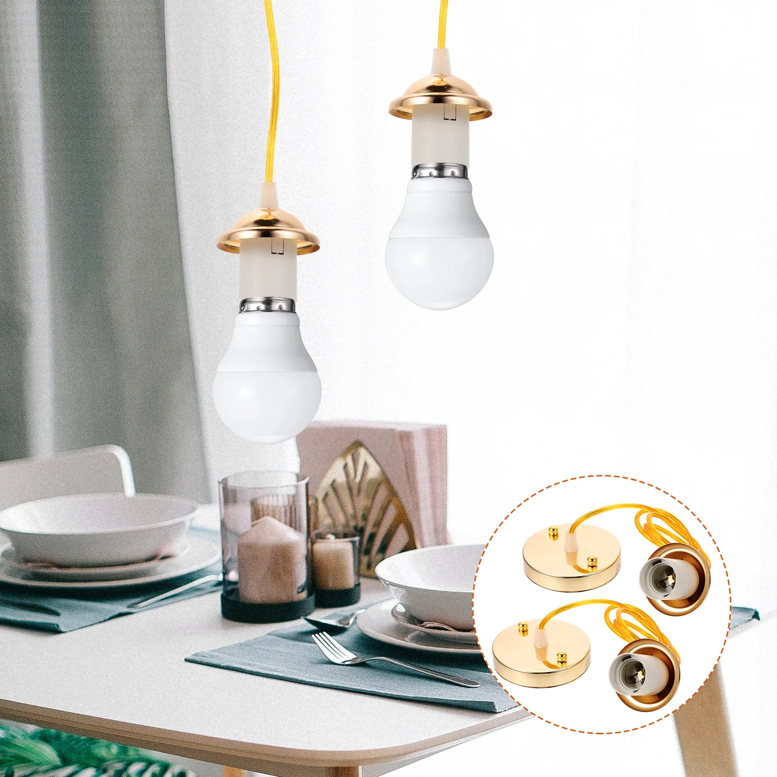 

Винтовой держатель для лампы E27, подвесной адаптер для потолочного навеса, настенное основание с резьбой