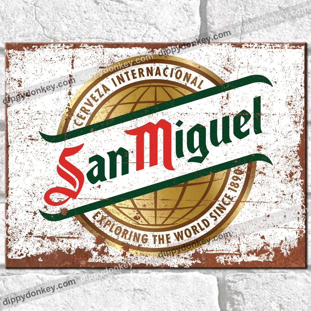 

Настенная табличка в стиле ретро SAN MIGUEL