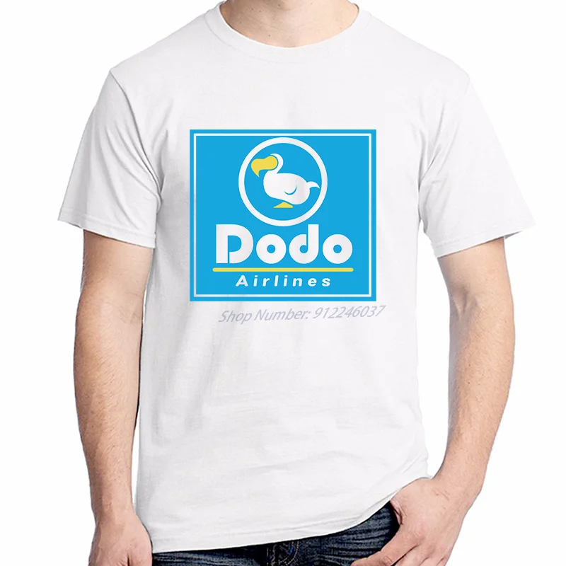 

Футболка мужская оверсайз с логотипом Dodo Airlines