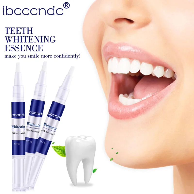 

3-pack of teeth whitening pens to remove yellow teeth black teeth whitening gel teeth whitening pen Oral Care Beauty Health