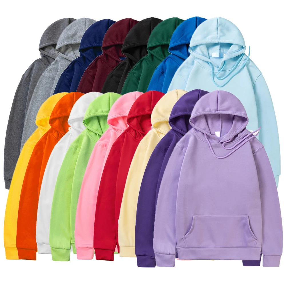 

2022NEW Brand Men's/Women's Hoodies 2022 Autumn New Male Casual Hoodies Sweatshirts Men's Solid Color Hoodies Sweats