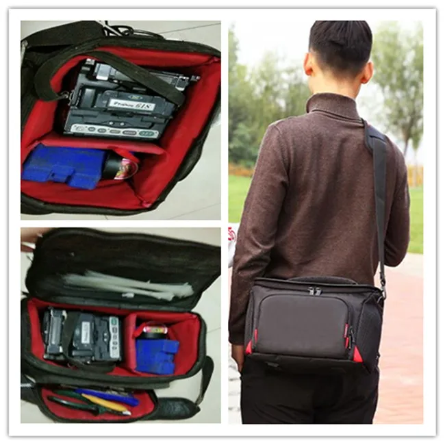Fiber Fusion Splicer Package for Sumitomo INNO Furukawa COMWAY Wear-Resistant Waterproof Anti-Seismic Melt FTTH Special Tool Bag