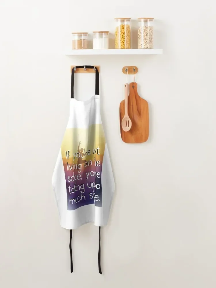 Если вы не живет на краю должны слишком много Космическая цитата Мотивировать