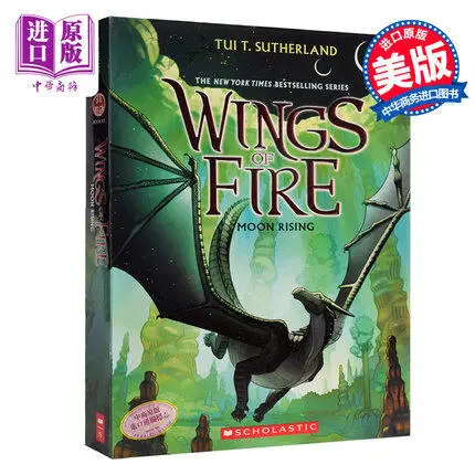 

Moon Rising Wings of Fire #6 Tui T Sutherland Scholastic Inc. English Novel Book for Children