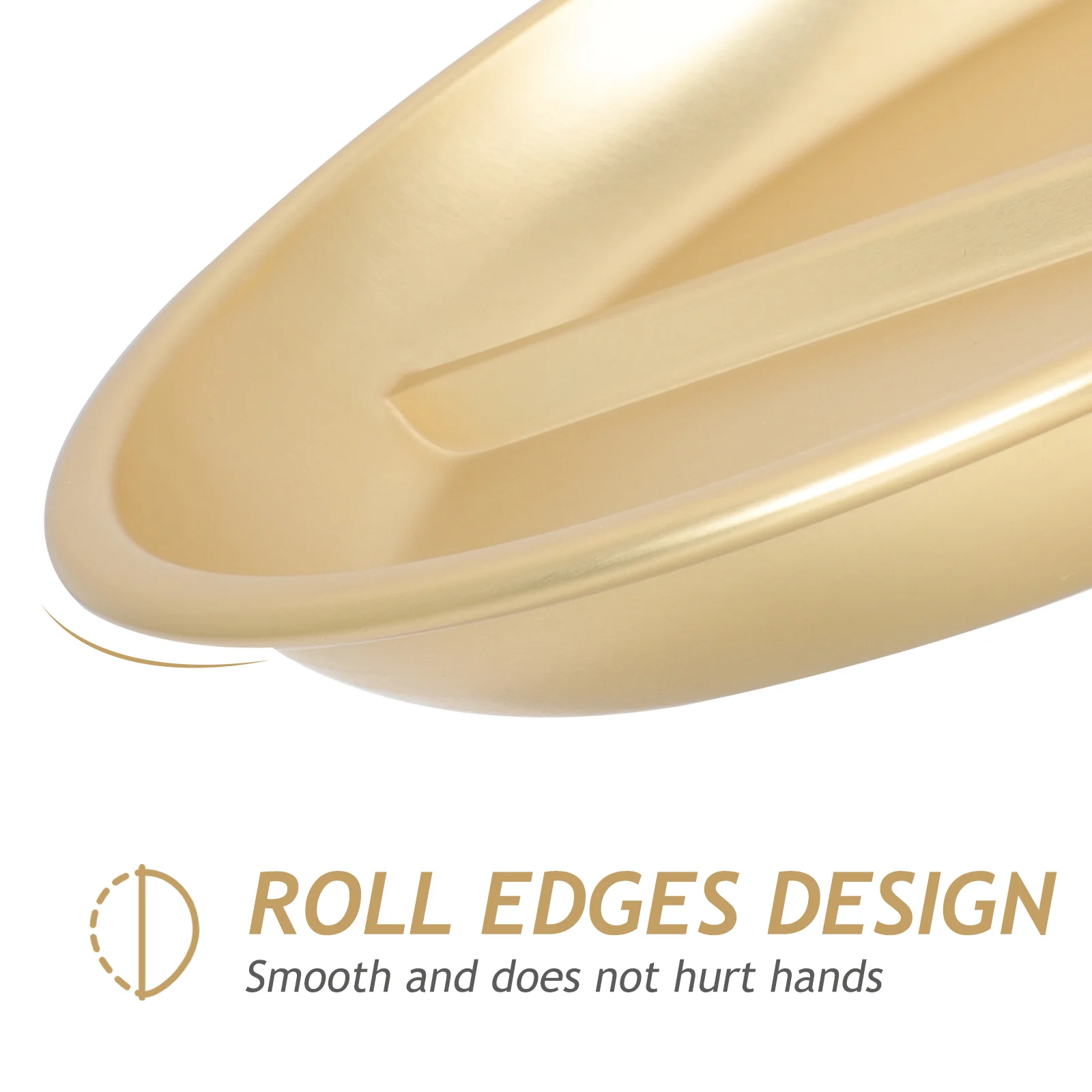 Поднос для столовых приборов трехсекционная сервировочная тарелка желтый