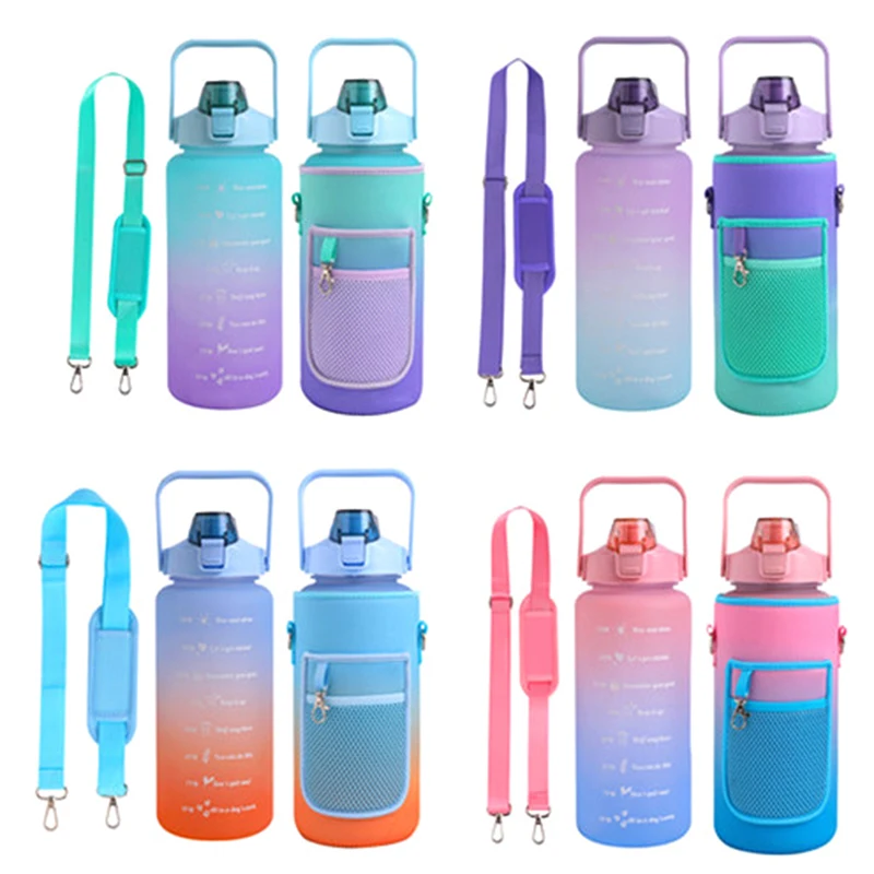 

1Pc Diving Material Outdoor Sports Kettle Cup Cover Portable Strap Type Portable Warm Pot Protective Cover Bag Accessorie