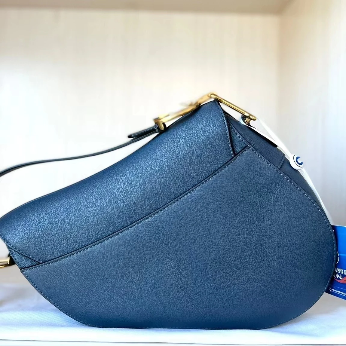

Classic Saddle Bags Luxury Solid Color Leather Gold Buckle Double Straps Ladies Shoulder Bag Ladies Messenger Bag designer bag