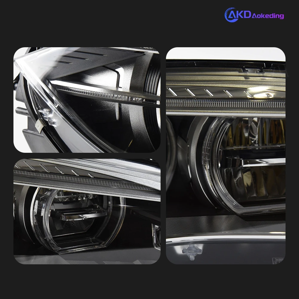 Фото Автомобиль для BMW X5 2014-2018 F15 фары Hella светодиодные биксеноновые лампы DRL противотуманные фары автомобильный аксессуар X6 F16 фара №5