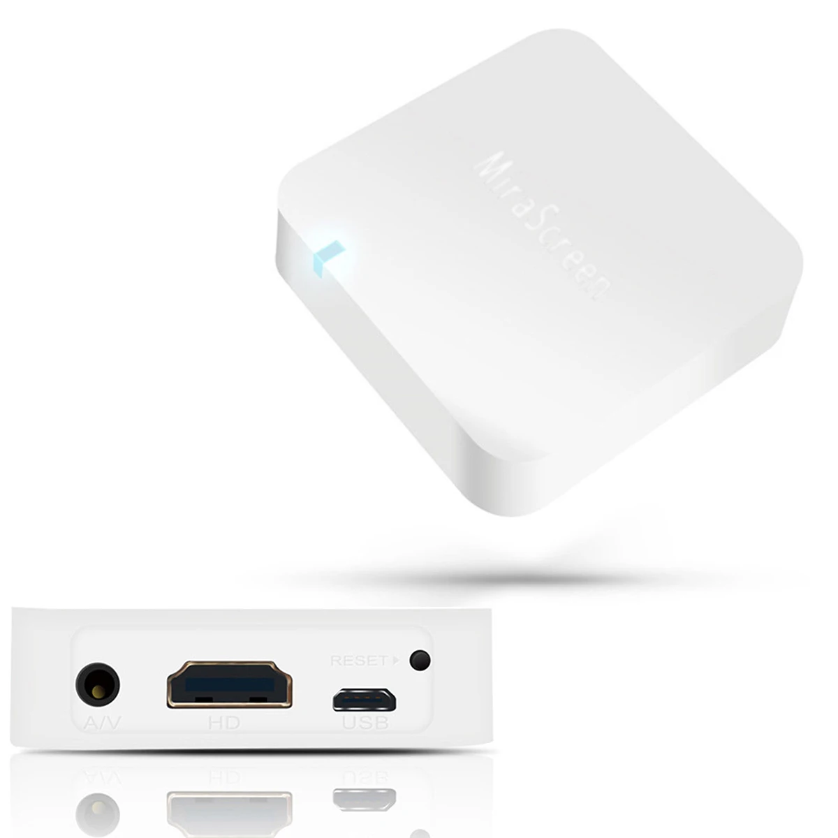 Автомобильный Wi-Fi дисплей Mirror Link Box адаптер Miracast Dongle MiraScreen DLNA Airplay для Android iOS