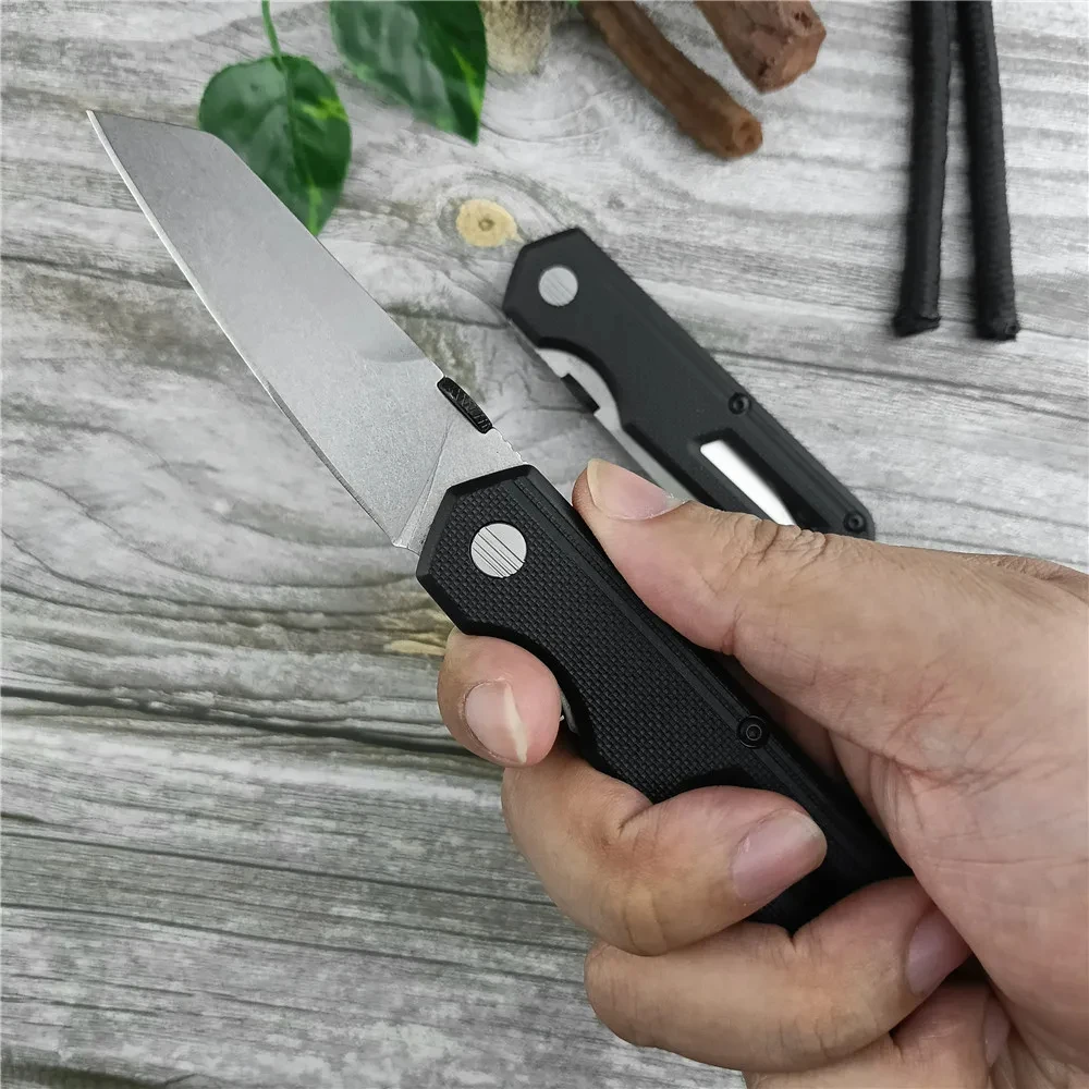 KS 2050 440C Tanto Blade с нейлоновым волокном складной карманный нож для самообороны EDC