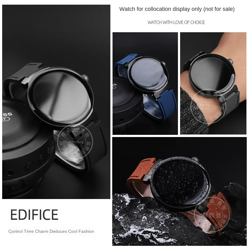 Резиновый ремешок 22-12 мм для мужских умных часов LV Louis Vuitton Tambour водонепроницаемый