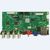 dvr board high quality 6in1 general protocol 1hdd xm dvr board advanced security chip 8ch 5mp n