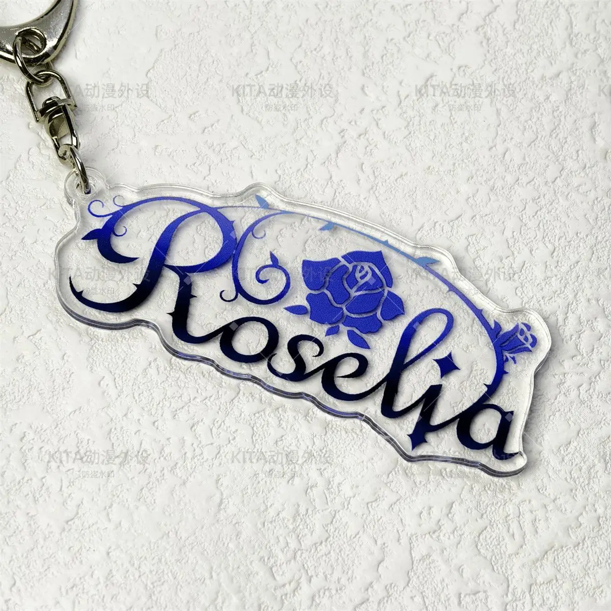Фото Брелок в стиле аниме Roselia, женский акриловый брелок BanG Dream, мужской юкина Минато, брелок для ключей, кулон, орнамент, аксессуары, подарок другу №4