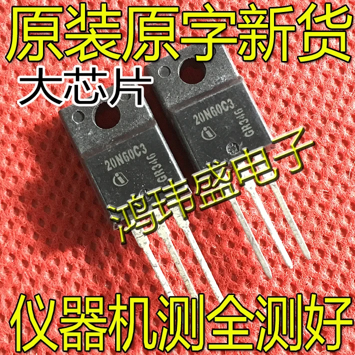 

30pcs original new 20N60C3 20N60 SPA20N60C3 TO-220F plastic encapsulated MOS field-effect transistor