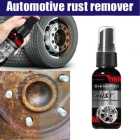 3050100ml car rust remover spray metal surface chrome paint maintenance iron powder cleaning super rust remover multi purpose