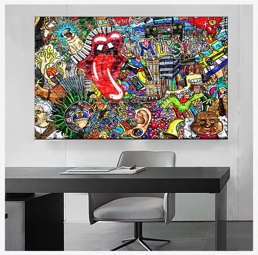 

Картины на холсте для домашнего декора, 1 шт.