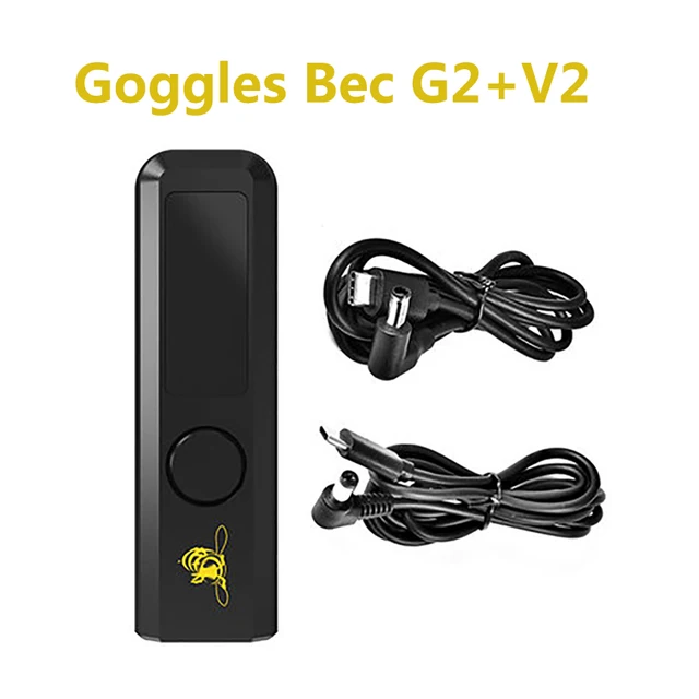 SpeedyBee Goggles BEC with G2 + V2 cables
