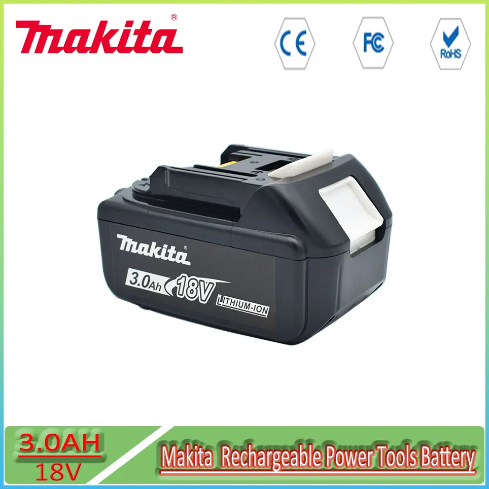 

New upgrade 18V 3.0Ah Li-Ion Battery for makita 18v drill BL1830 BL1850 BL1860 LXT400 194205-3 Cordless Power Tools Battery