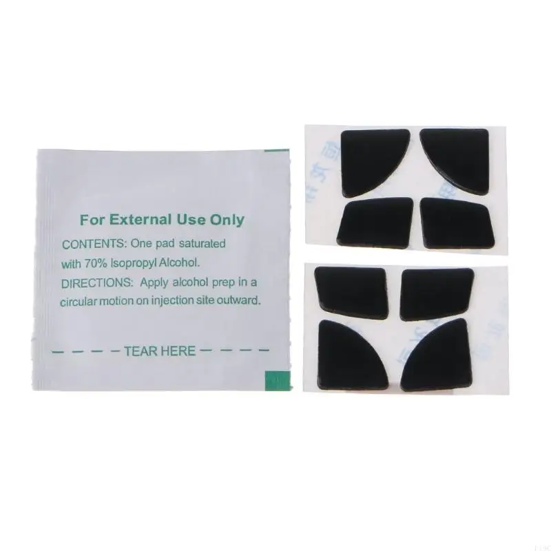 F19C 2sets мышиные коньки Замена Fods Pads Черные наклейки на ноги для мыши MX в любом месте