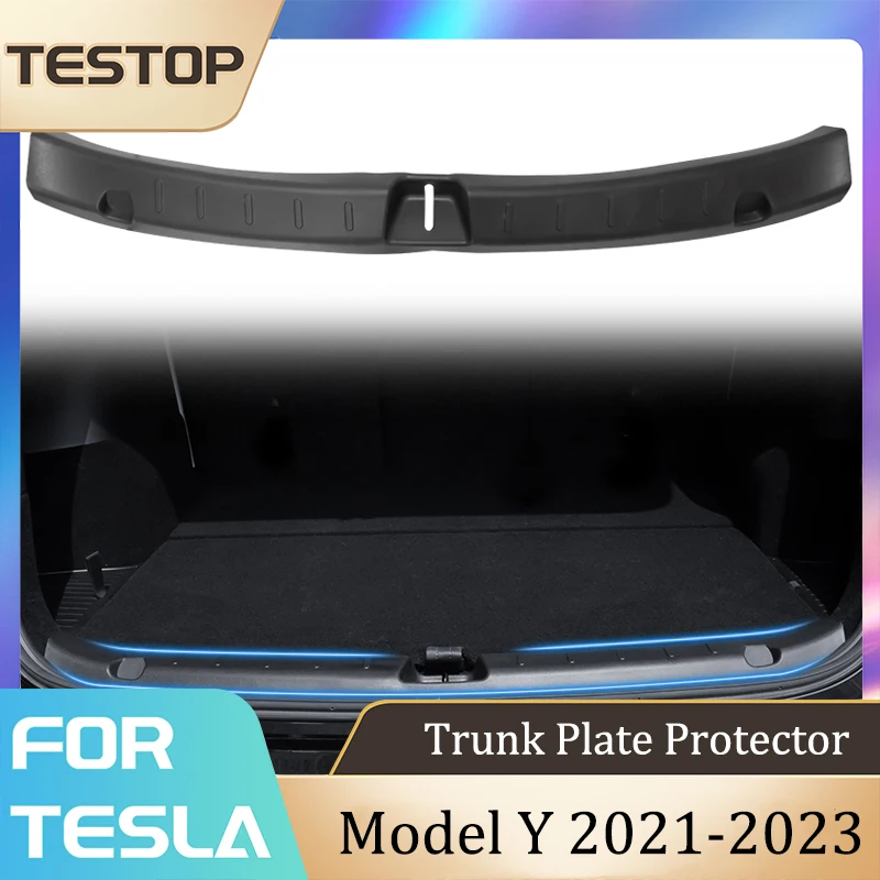 

Tesla модель Y протектор порога двери багажника гибкий ТПЭ протектор порога для Tesla модели Y 2021-2023 аксессуары