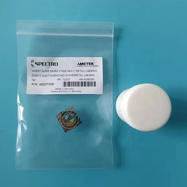 Фото Оригинальный и новый металлоанализатор SpectroMAXx, фильтрующая чашка, вставка AMETEK, стеклянная подставка для искры, тяжелый арт. 48207019, арт. 48207006 №1