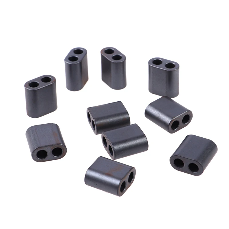 

Brand New and High Quality 10pcs RF Ferrite Core Double Holes RF Magnet RF Accessories 13.5*7.5*14mm